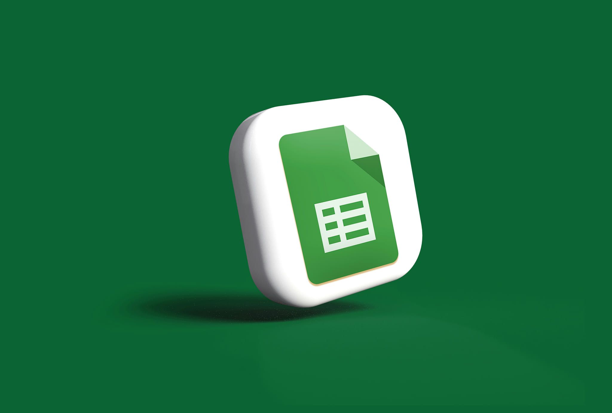 Google Sheets interface showing market data integration with spreadsheet formulas